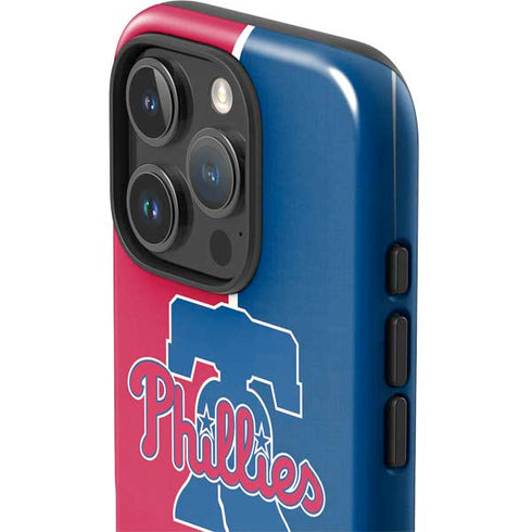MLB Philadelphia Phillies Split iPhone 16 Pro Max Impact Case